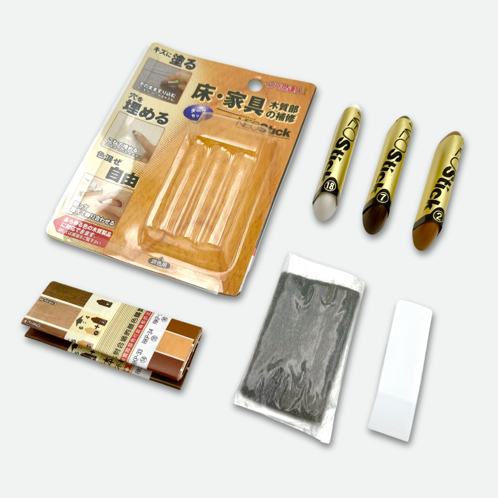 RKP-42修補達人系列 地板.家具.木質部修補棒-深色3件組:圖片 2