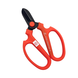 日本sakagen坂源花藝剪刀手創170黑刃系列-豔陽橘